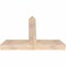 Ekena Millwork Portland Smooth Timber Gable Bracket, Douglas Fir, 48"W x 32"H x 5 1/2"D x 5 1/2"F, 16/12 Pitch GBW048X32X0606POR00SDF - alternate 5